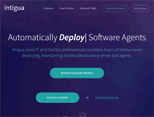 Tablet Screenshot of intigua.com